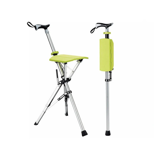 CrutchSeat Folding Stool for Crutch Users – Ergonomic, Lightweight & Portable Seating Support