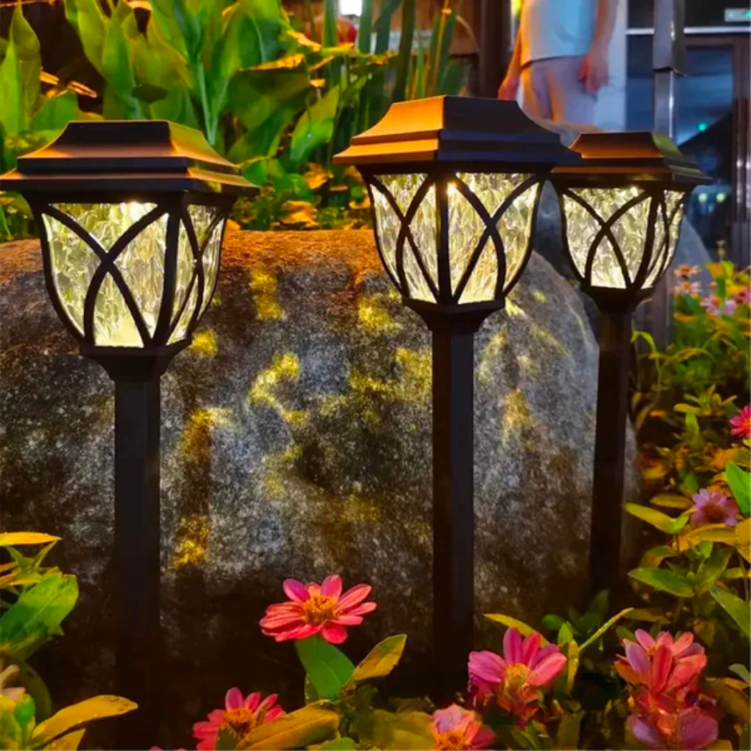 Solar LED Garden Lights – Waterproof Outdoor Pathway Lights for Driveways, Patios & Landscaping