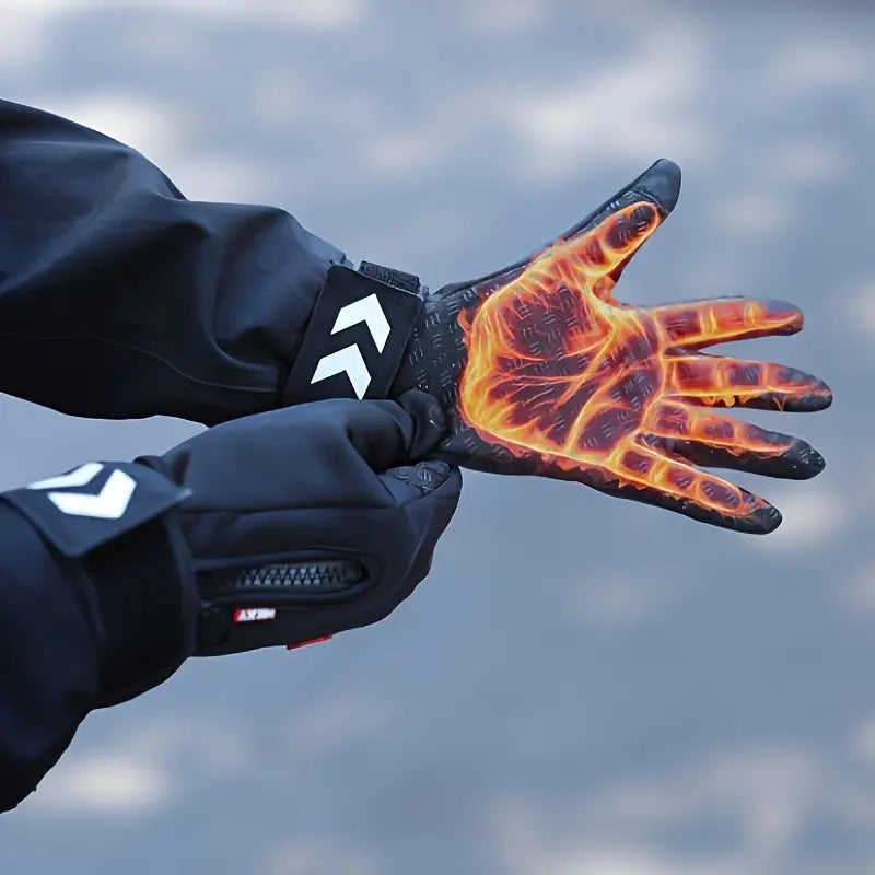 Heated Gloves Warming Cycling Bike Ski Gloves for Men and Women
