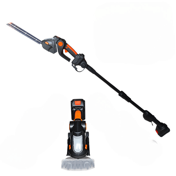 4-in-1 Electric Hedge Trimmer with Extendable Telescopic Pole – Multifunction Garden Tool for Shrubs, Grass & Branches