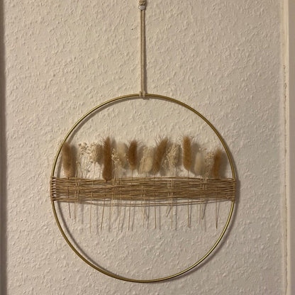 Fleur de Vie Artificial Floral Wreath – Realistic Flower Wreath for Front Door & Home Décor