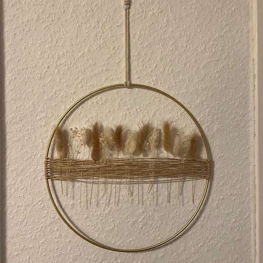 Fleur de Vie Artificial Floral Wreath – Realistic Flower Wreath for Front Door & Home Décor