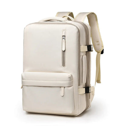 TrekVault Waterproof Backpack: 25L Anti-Theft Design with Laptop Compartment