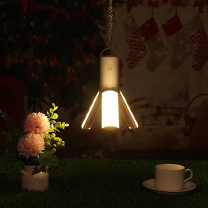 All-in-One Camping Lamp | Rechargeable Outdoor Light with Adjustable Brightness & Long Battery Life