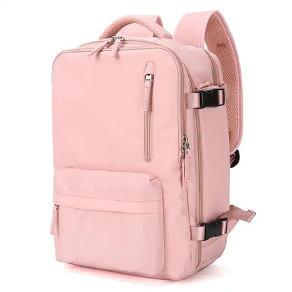 TrekVault Waterproof Backpack: 25L Anti-Theft Design with Laptop Compartment