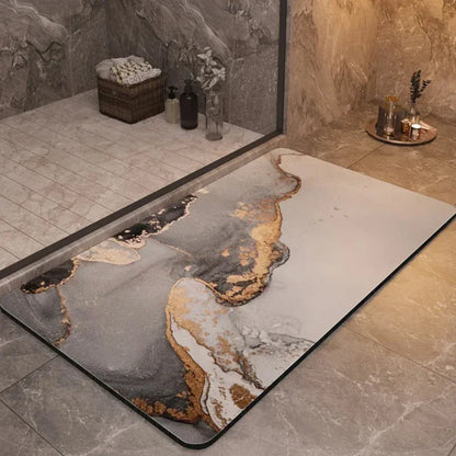 AquaLuxe – Quick-Dry Bathroom Mat
