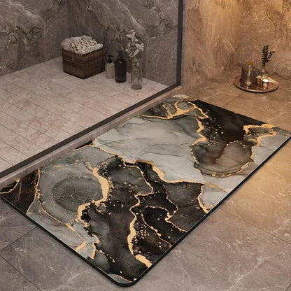 AquaLuxe – Quick-Dry Bathroom Mat