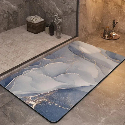 AquaLuxe – Quick-Dry Bathroom Mat