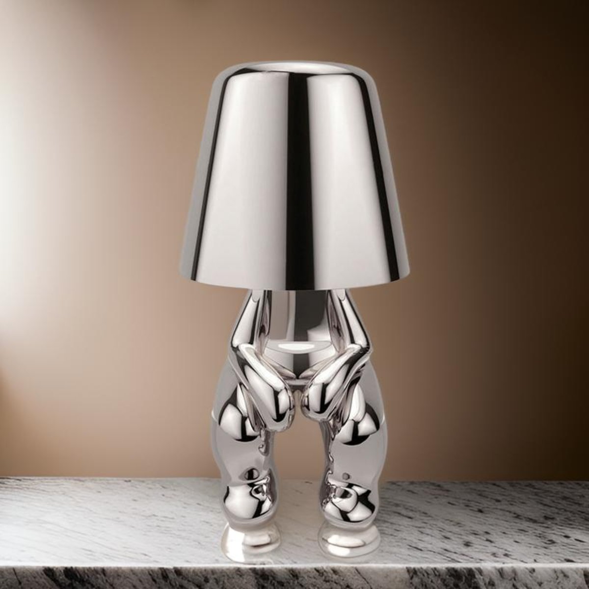 The Thinker Lamp – Elegant & Soothing LED Light for Relaxation