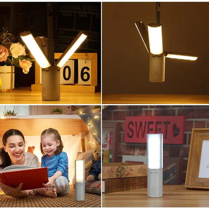 All-in-One Camping Lamp | Rechargeable Outdoor Light with Adjustable Brightness & Long Battery Life