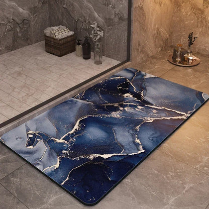 AquaLuxe – Quick-Dry Bathroom Mat