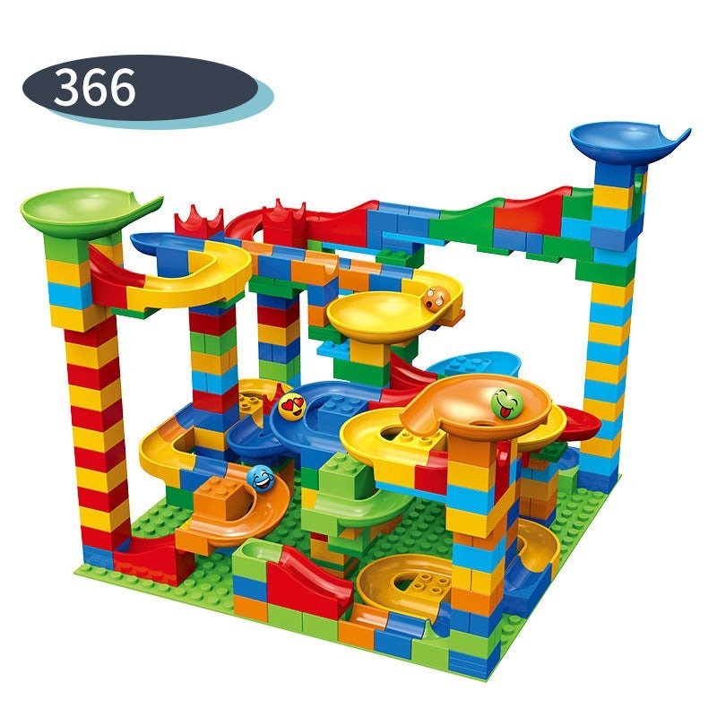 MarbleAdventure Creative Marble Run Set – Educational Building Toy for Kids and Families