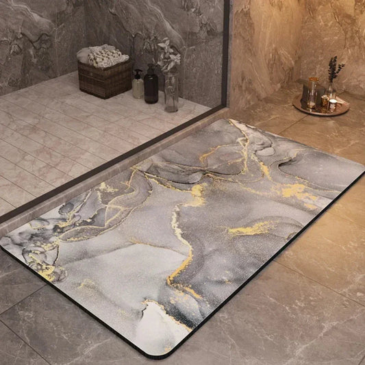 AquaLuxe – Quick-Dry Bathroom Mat
