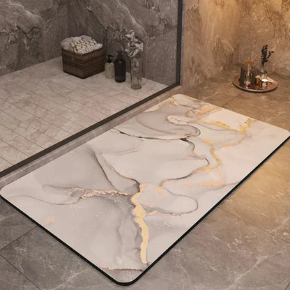 AquaLuxe – Quick-Dry Bathroom Mat