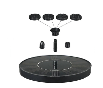 Solar Bird Bath Fountain – Relaxing Garden Water Feature with Soothing Sounds