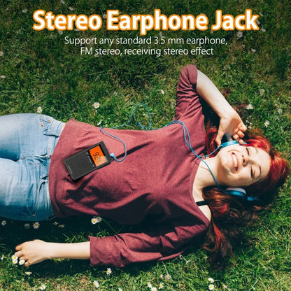 Portable AM/FM Pocket Radio with Weather Alerts and Digital Tuning