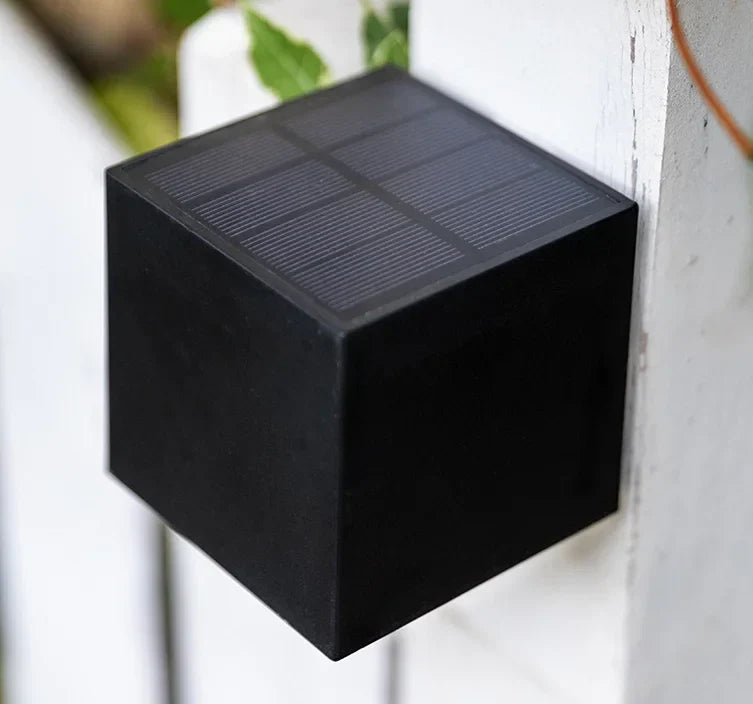 Premium Solar LED Wall Light – Wireless Outdoor Garden Lighting with Motion Sensor (IP65)