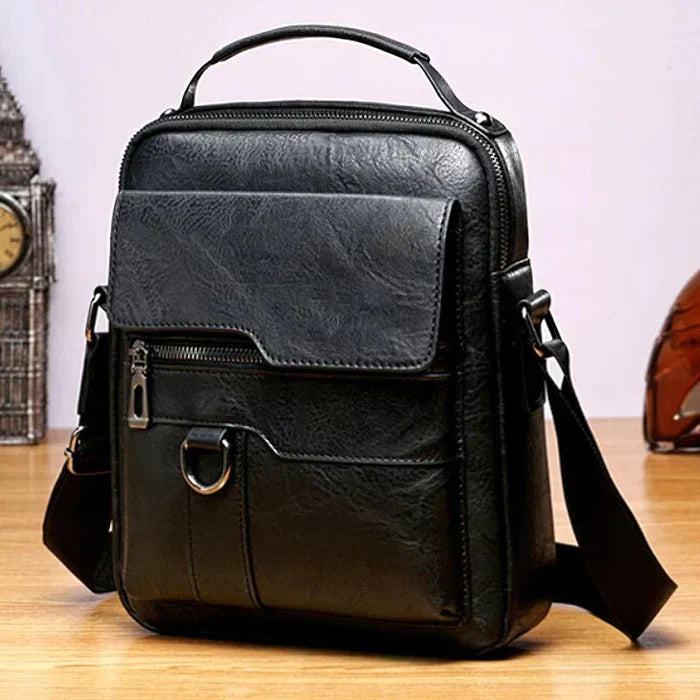 Luxury PU Leather Shoulder Bag – Stylish & Durable Crossbody for Men and Women