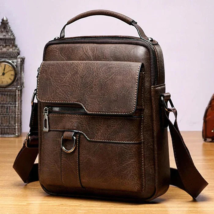 Luxury PU Leather Shoulder Bag – Stylish & Durable Crossbody for Men and Women