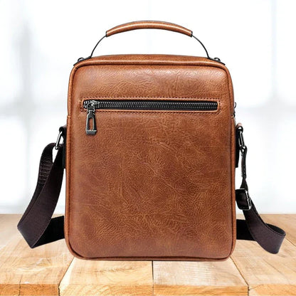 Luxury PU Leather Shoulder Bag – Stylish & Durable Crossbody for Men and Women