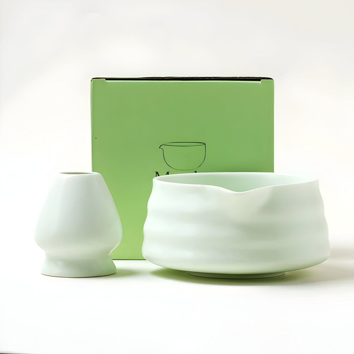 Matcha Ceramic Set – Traditional Japanese Tea Set for Relaxing & Mindful Moments