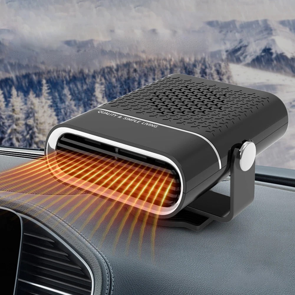 AirComfy 4-in-1 Car Fan – All-Season Heating & Cooling with 360° Rotation