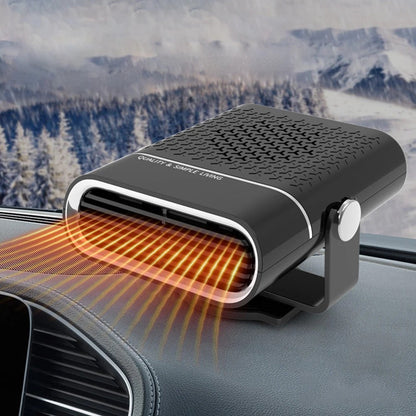 AirComfy 4-in-1 Car Fan – All-Season Heating & Cooling with 360° Rotation