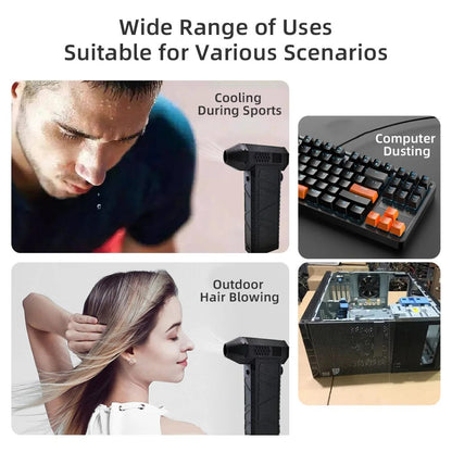 AirWhizz – Rechargeable High-Speed Air Blaster 2.0 with Adjustable Power and USB-C Fast Charging
