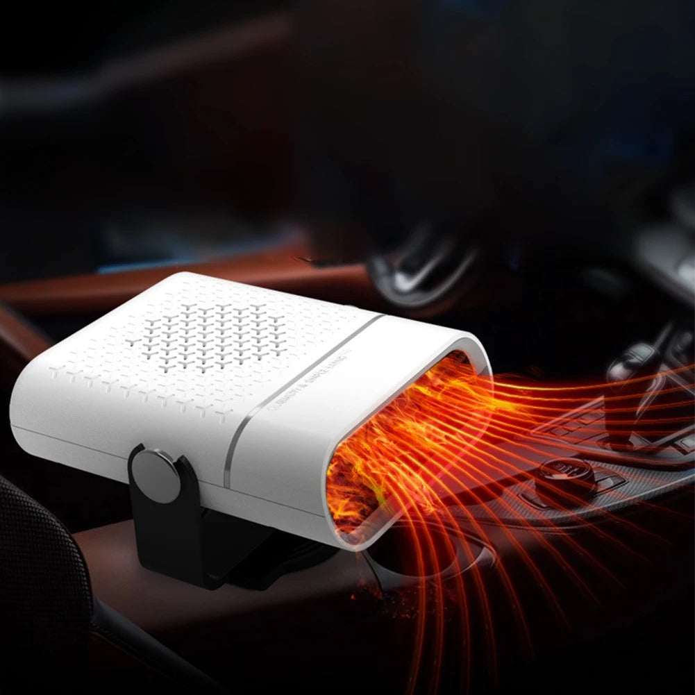 AirComfy 4-in-1 Car Fan – All-Season Heating & Cooling with 360° Rotation