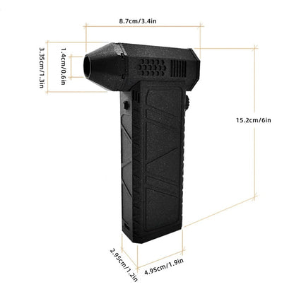 AirWhizz – Rechargeable High-Speed Air Blaster 2.0 with Adjustable Power and USB-C Fast Charging