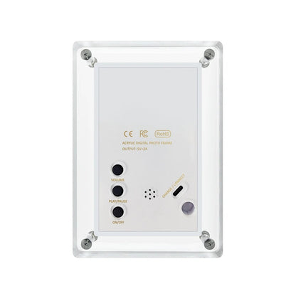 GlowFrame Digital Photo Frame – Display Photos, Videos & Audio Memories in HD