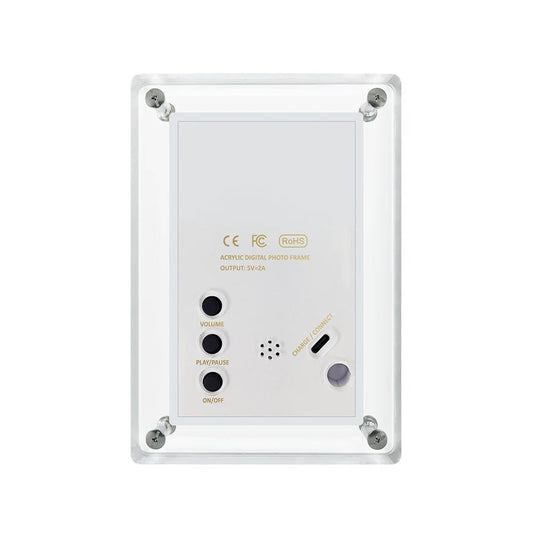 GlowFrame Digital Photo Frame – Display Photos, Videos & Audio Memories in HD