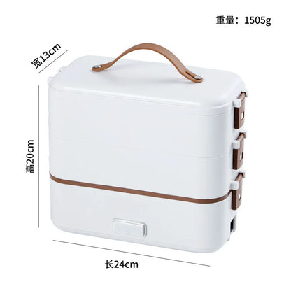 HeatBox Electric Lunchbox – Portable Food Warmer for Hot Meals On the Go