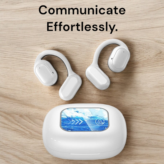 SmartSpeak AI Translator Earbuds – Real-Time Language Translation, High-Fidelity Audio, Bluetooth 5.2