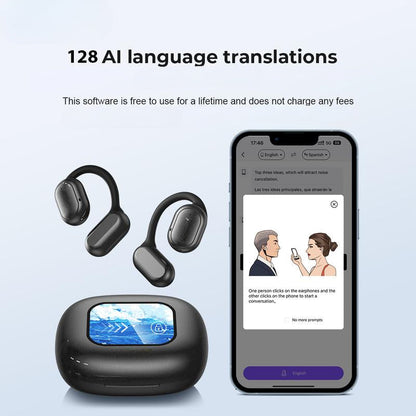 SmartSpeak AI Translator Earbuds – Real-Time Language Translation, High-Fidelity Audio, Bluetooth 5.2