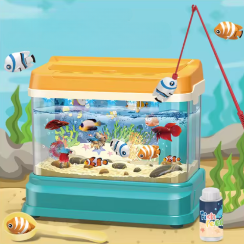SeaWhiz –  Musical Fishing Game Educational Interactive Aquarium Toy | for Kids Ages 4+