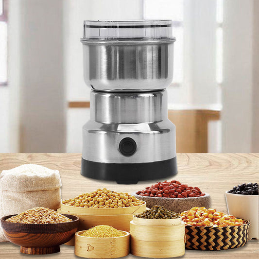 GrindMaster Portable Electric Spice & Coffee Grinder – Multifunctional Stainless Steel Kitchen Mill