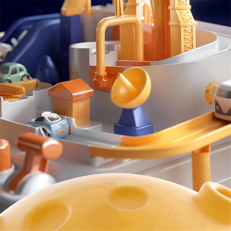Startrack Montessori Race Track – Educational Car Playset
