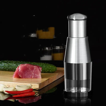 ChefChop Pro – Manual Stainless Steel Vegetable Chopper for Fast, Safe & Efficient Food Prep