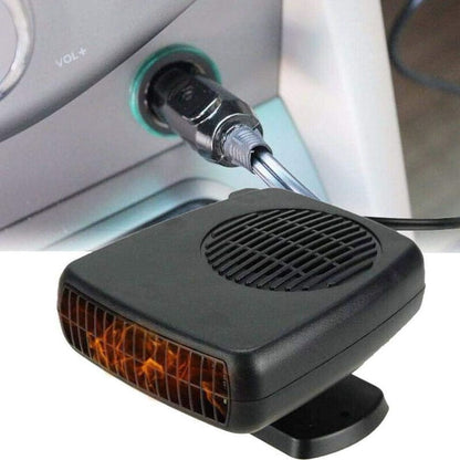TurboHeat | 12V Car Heater – 150W/300W Ceramic Fan Heater, Portable Car Defroster & Warmer