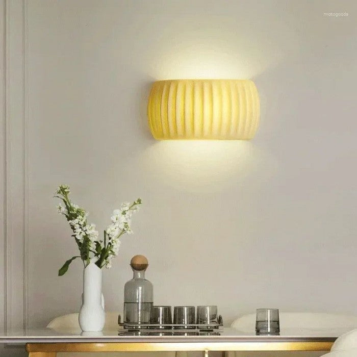 GlintArc – Modern Art Deco LED Wall Light for Living Room, Bedroom & Hallway