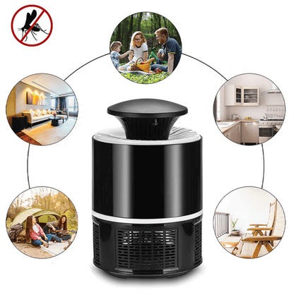 Ultra LED Mosquito Killer Lamp – Silent Insect Trap with UV Light & USB Charging for Indoor Use