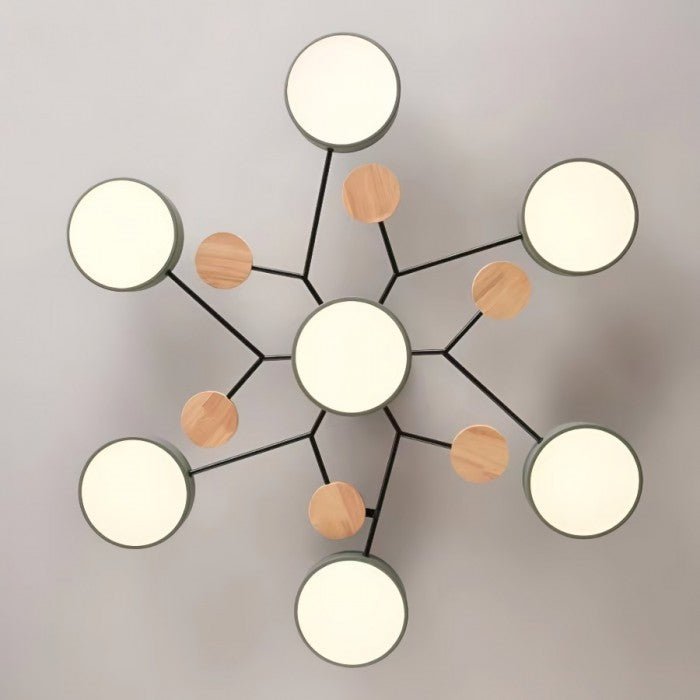Scandinavian LED Ceiling Light – Modern Branch Design with Warm White Illumination & Energy Efficient Technology