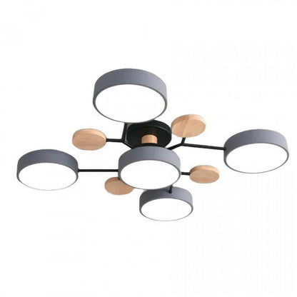 Scandinavian LED Ceiling Light – Modern Branch Design with Warm White Illumination & Energy Efficient Technology