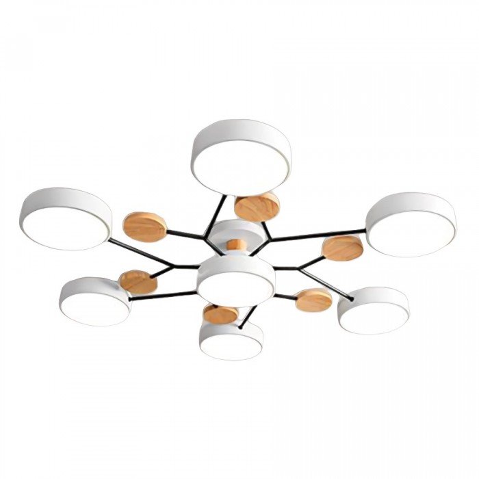 Scandinavian LED Ceiling Light – Modern Branch Design with Warm White Illumination & Energy Efficient Technology