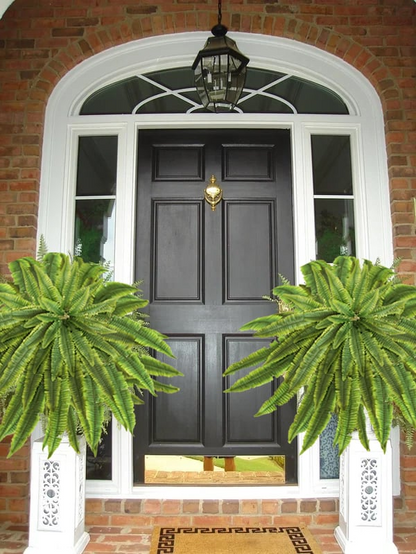 UV-Resistant Lifelike Artificial Boston Fern – Perfect for Outdoor Décor