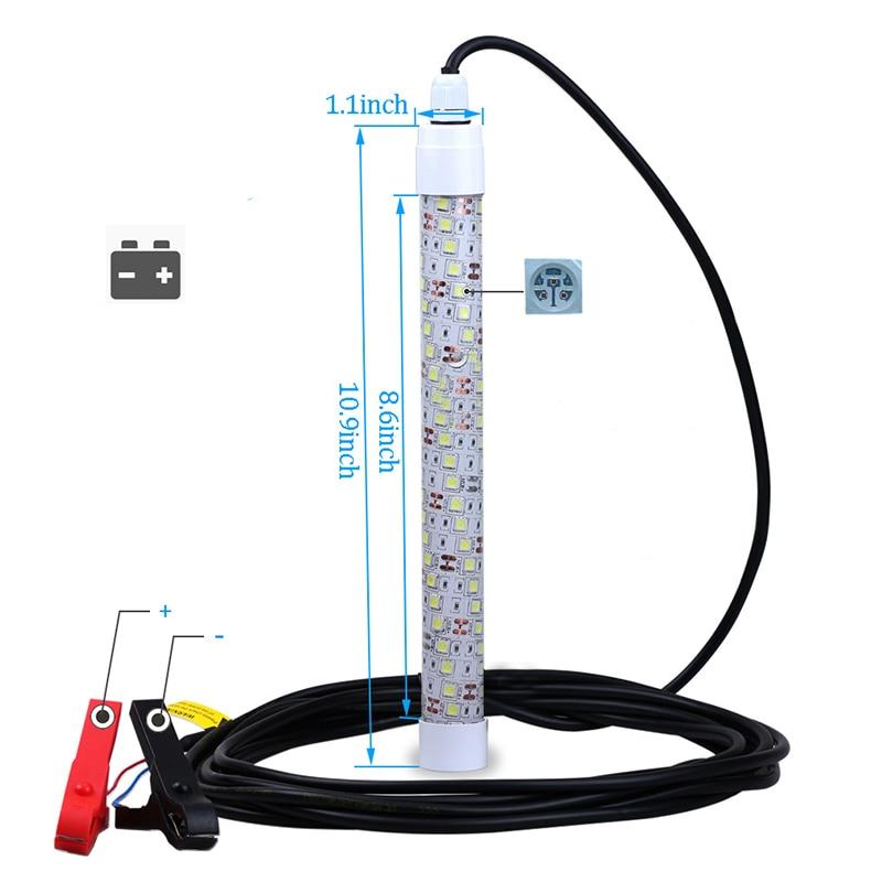 Submersible Underwater Night LED Fishing Lights – 360° Glow for Night Fishing