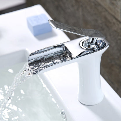Modern Waterfall Bathroom Tap – Stylish Design & Elegant Water Flow
