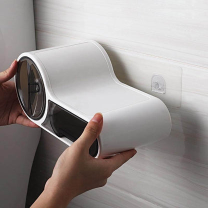 Wall-Mounted Toilet Paper Holder – Modern Bathroom Tissue Dispenser