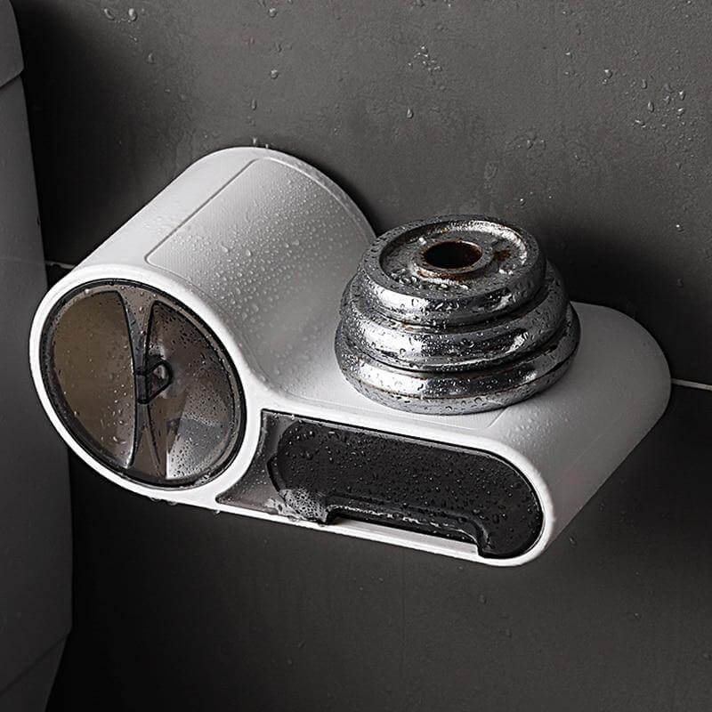 Wall-Mounted Toilet Paper Holder – Modern Bathroom Tissue Dispenser